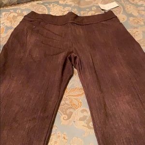 NWT brown wide leg pants sz  XL